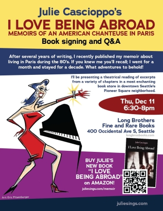 Julie Cascioppo in Person! Book Reading and Signing